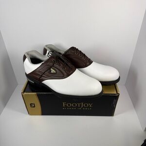 FootJoy GF-II Men's Golf Shoes - White and Black